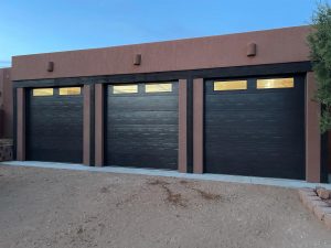 Insulated Garage Door with Wondows