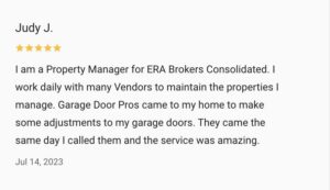 Customer Review from Judy J.