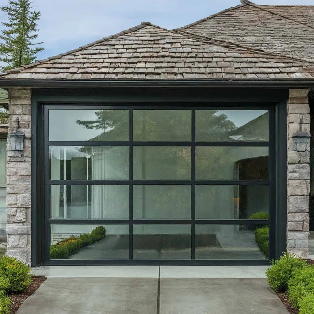 Full View Glass garage door