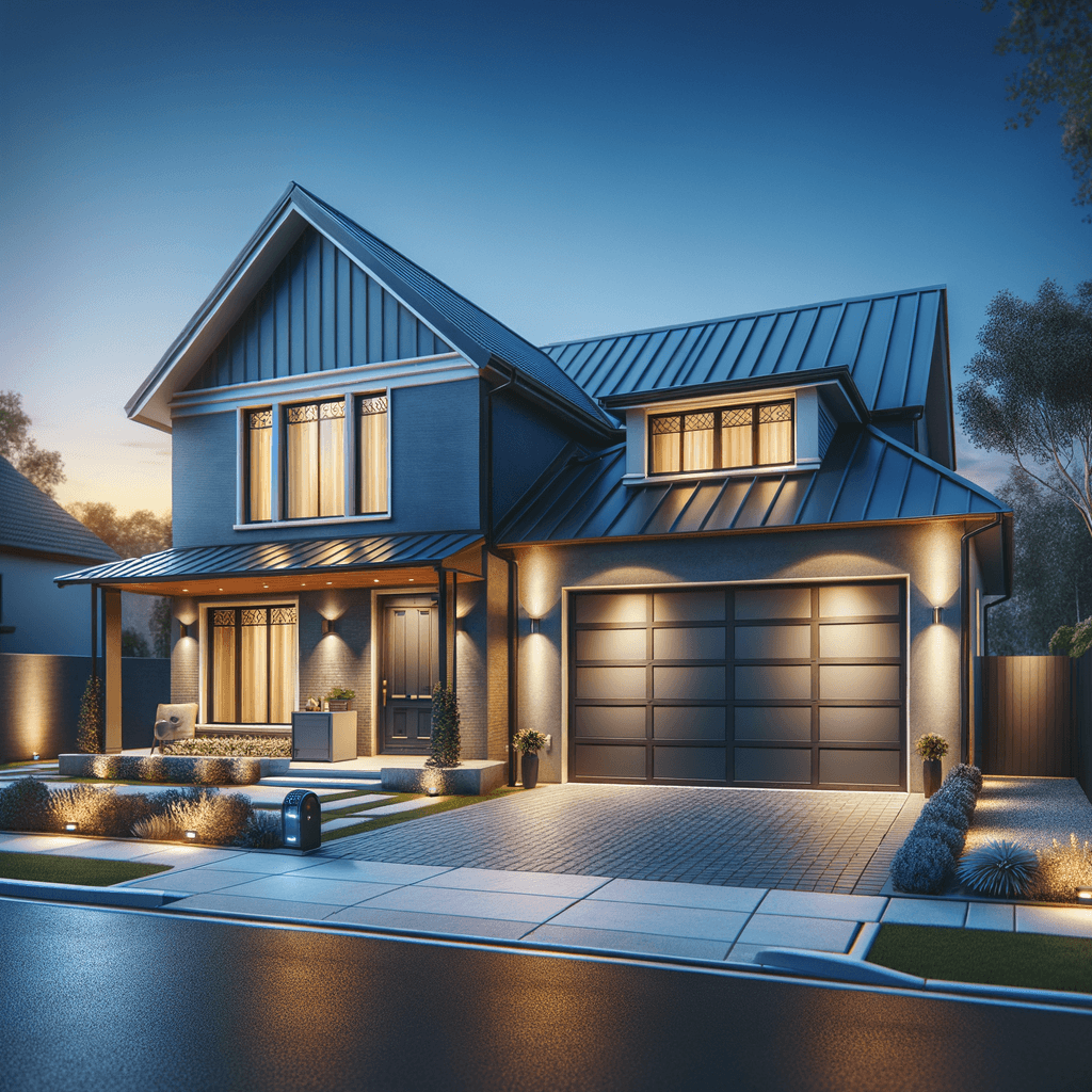 garage door industry Preventing Garage Door Break-ins and Theft illustration
