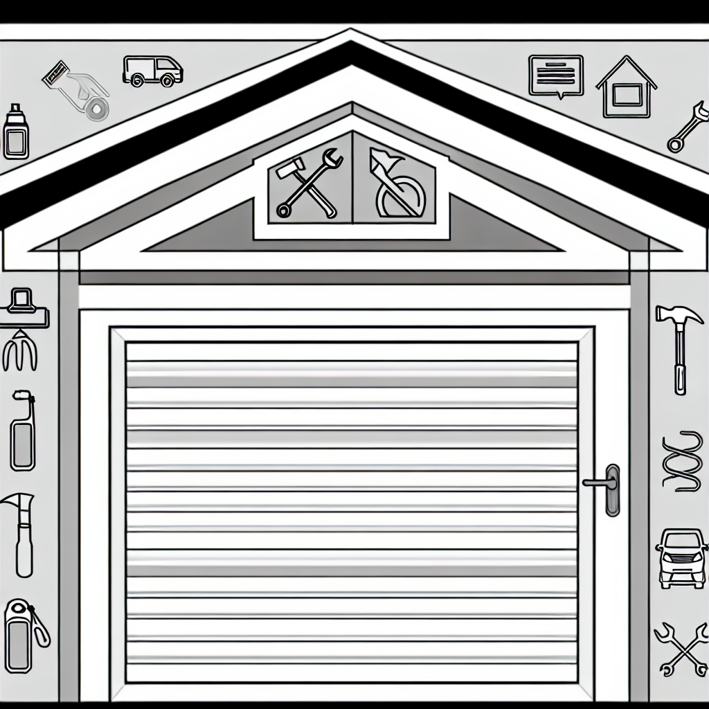 garage door industry Essential Garage Door Safety Features for Families illustration