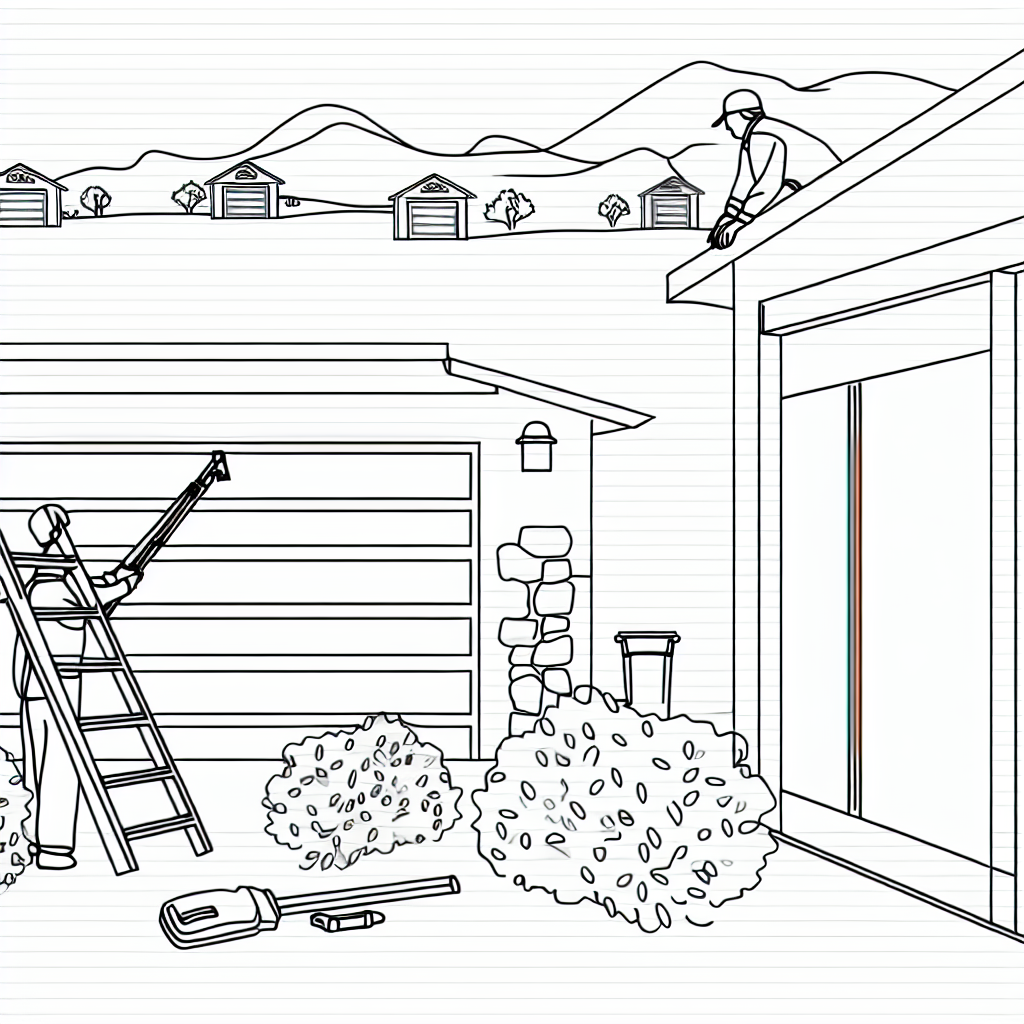 garage door industry Complete Guide to Garage Door Installation Process illustration