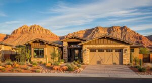 traditional garage door styles - St. George